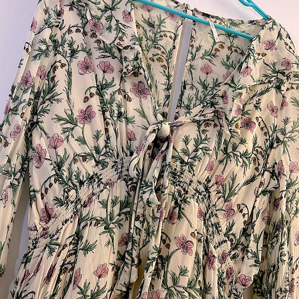 Floral free people dress